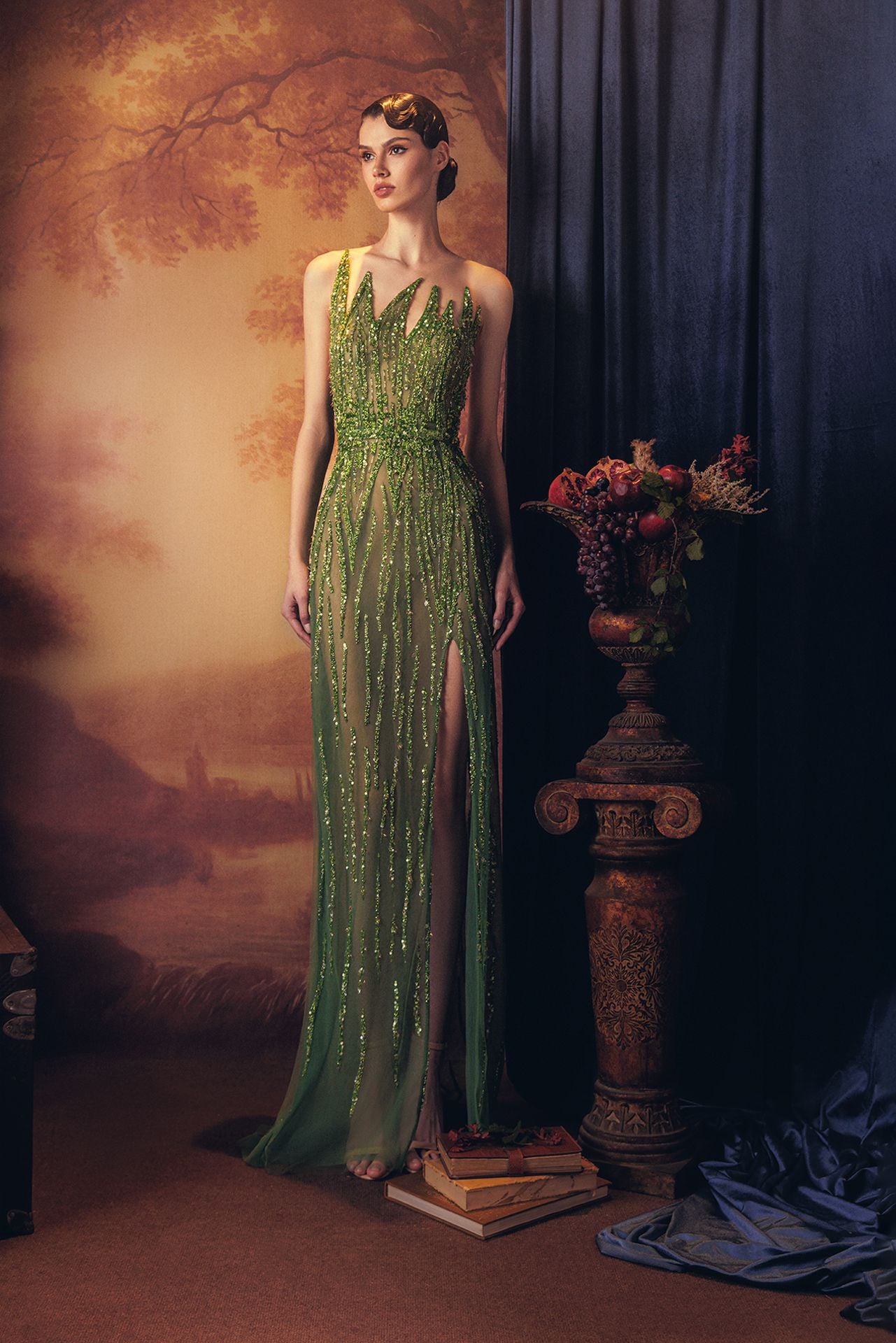 M R Design Embroidered Strapless Tulle Dress – M.R DESIGN