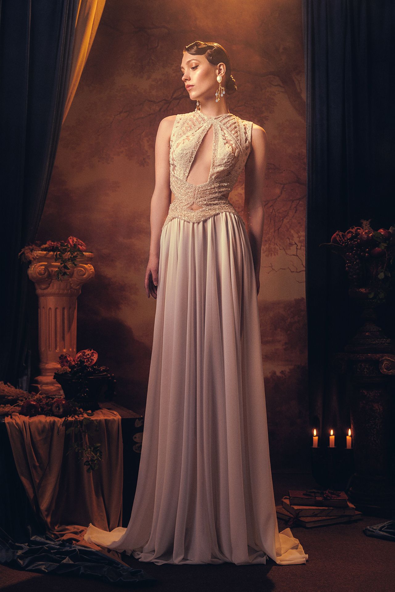 M R Design Sleeveless A-line Dress – M.R DESIGN