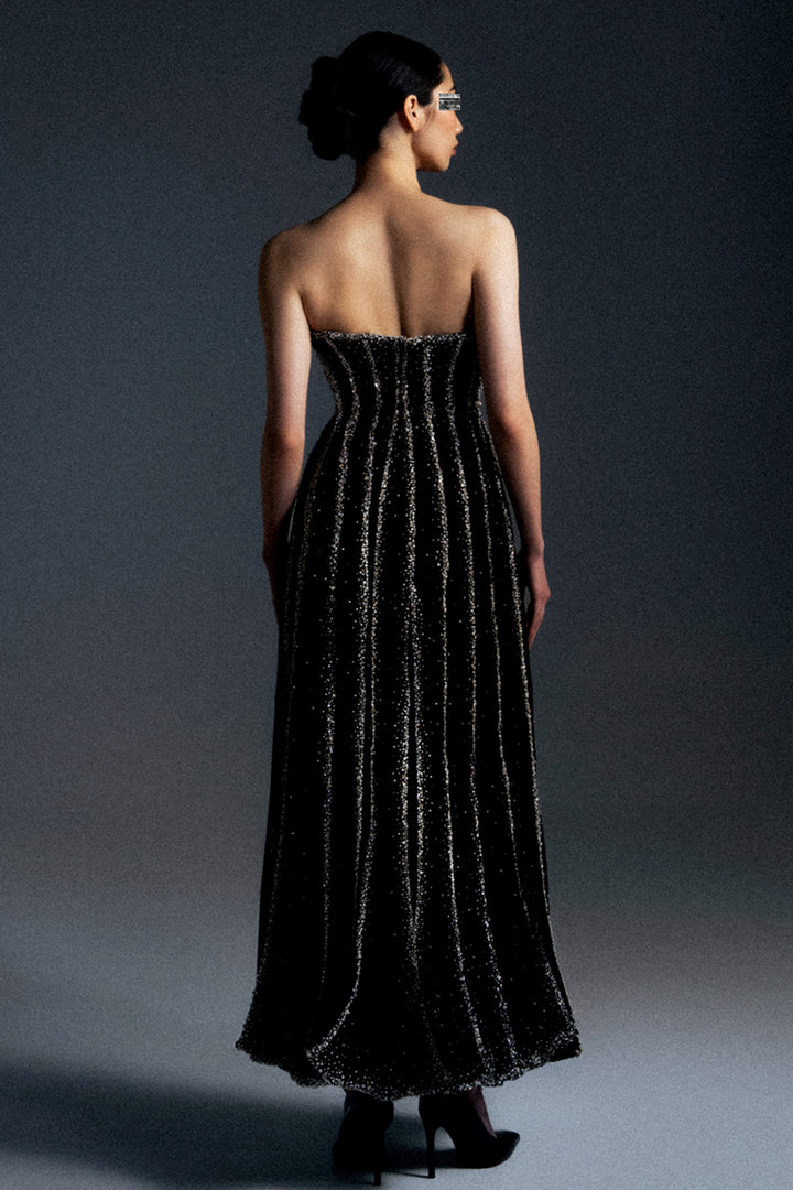 Petal Sculpted Corset Dress