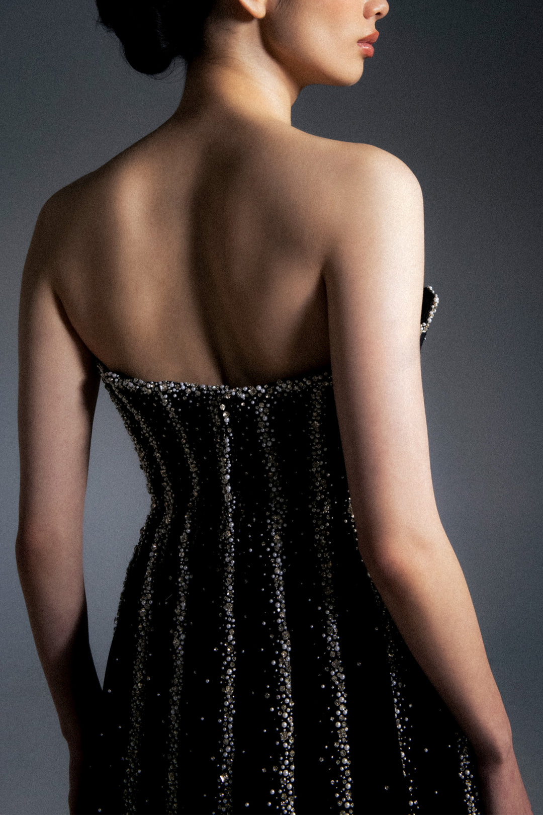 Petal Sculpted Corset Dress