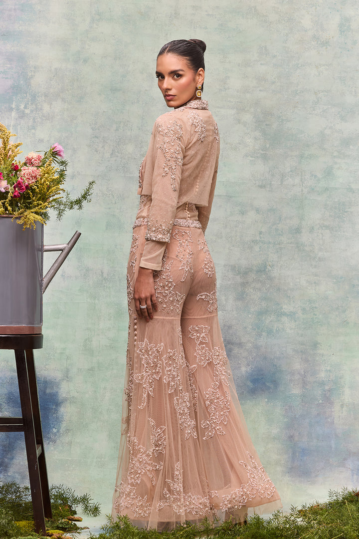 Jacket And Flared Pants