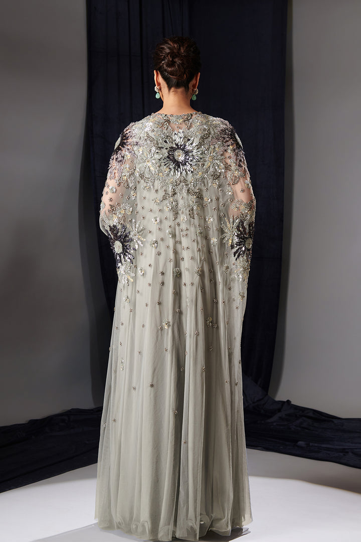 Mesh Embroidered Two-Piece Set