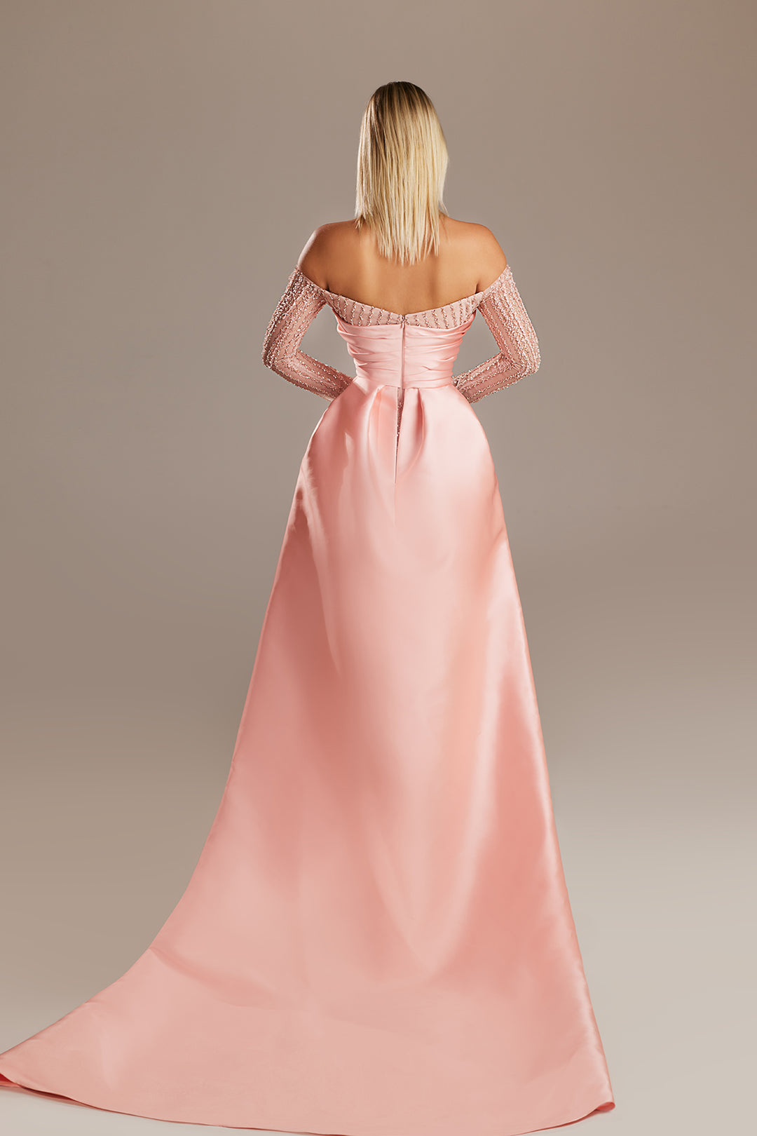 Halter-Front Twist Column Dress