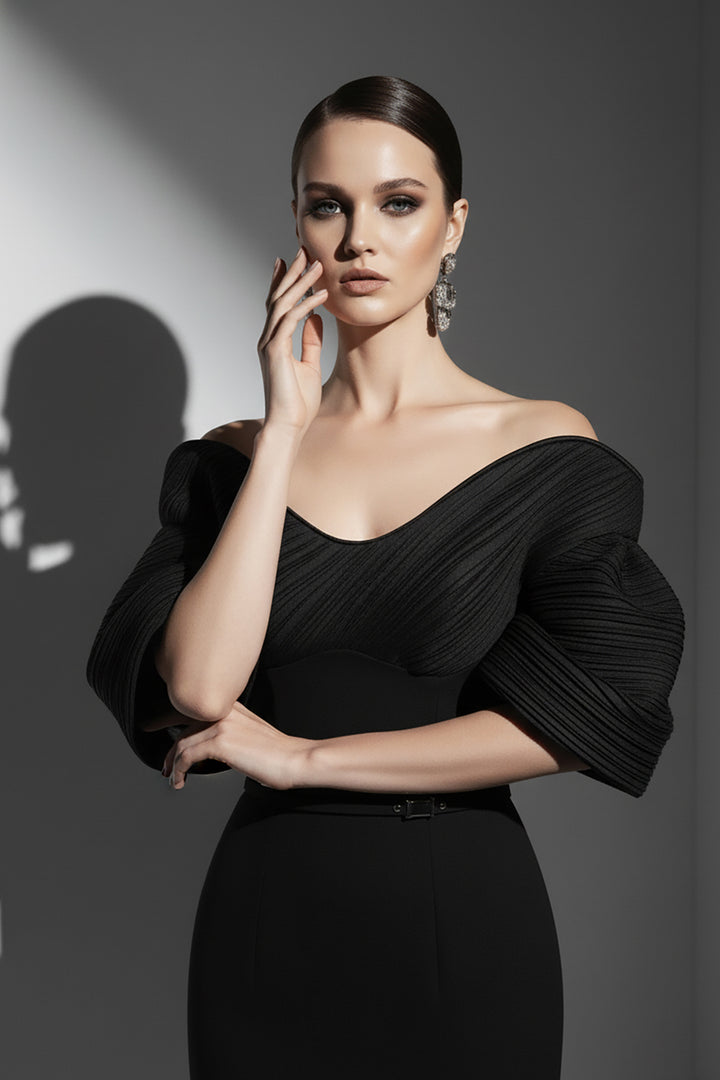 Off-the-Shoulder Mermaid Dress