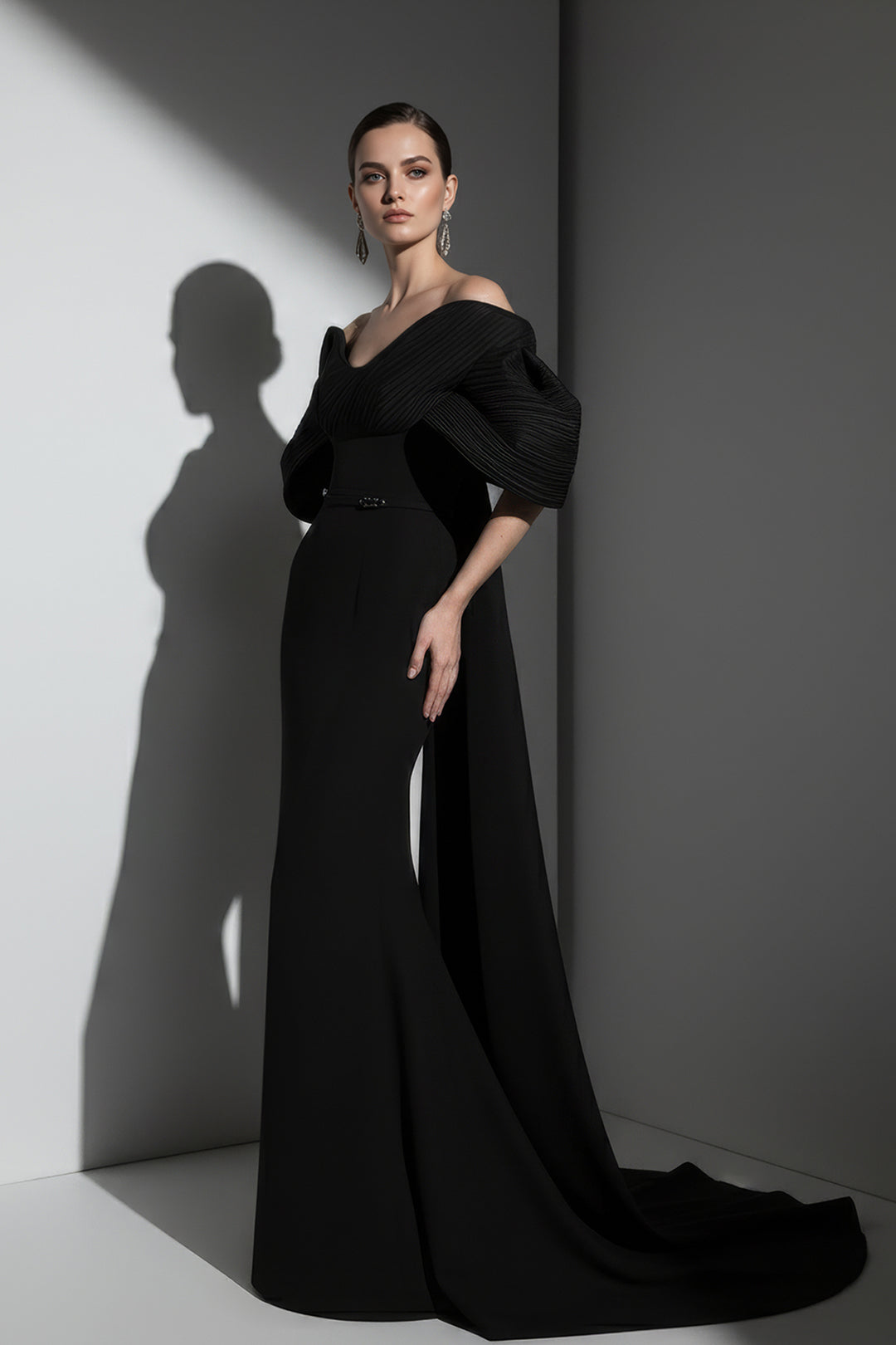 Off-the-Shoulder Mermaid Dress