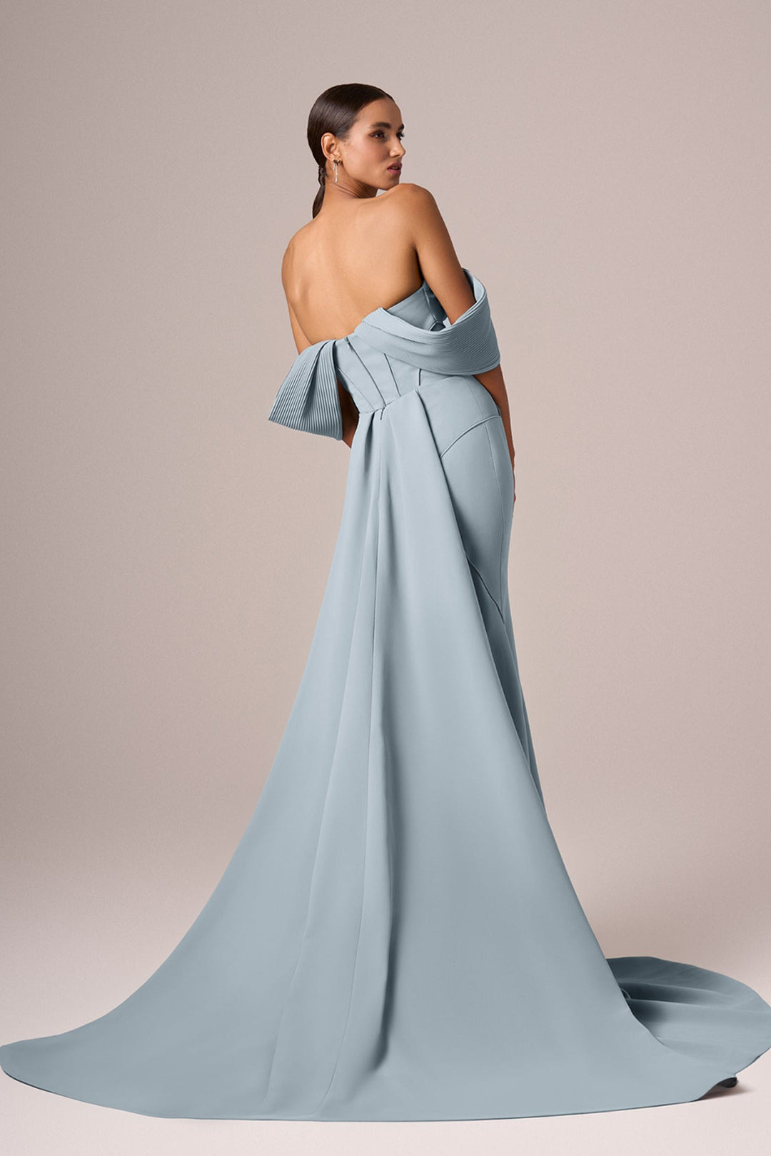 Corseted Bodice Off-Shoulder Dress