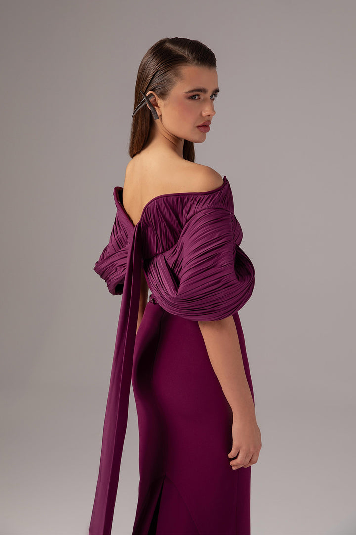 Off-the-Shoulder Mermaid Dress