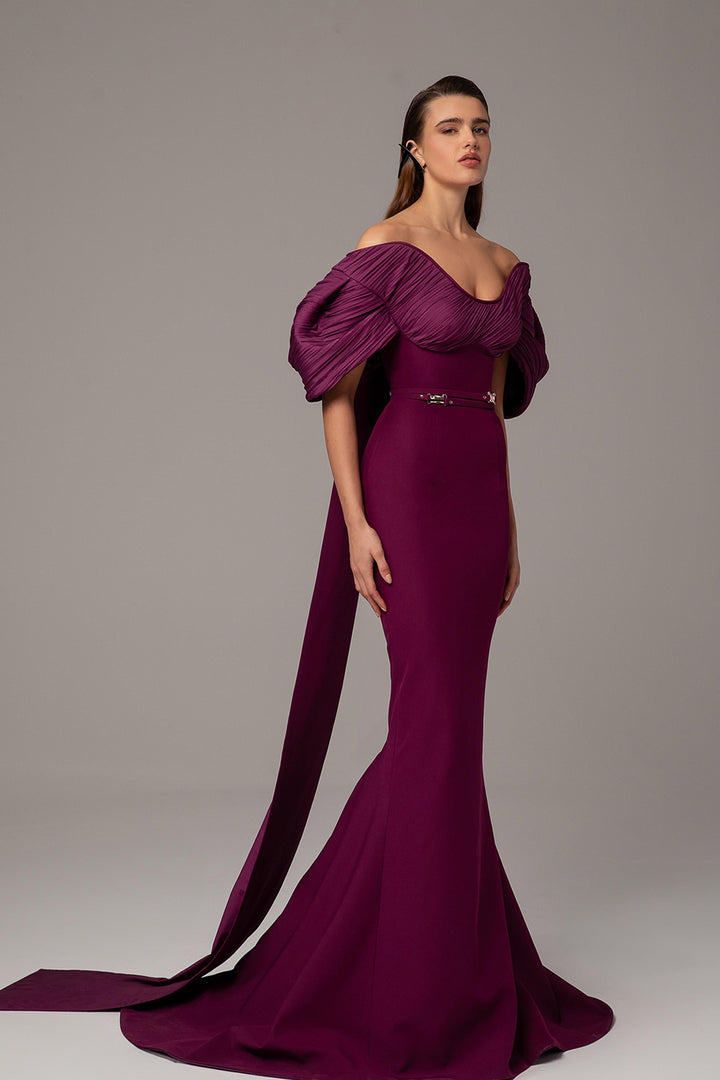 Off-the-Shoulder Mermaid Dress