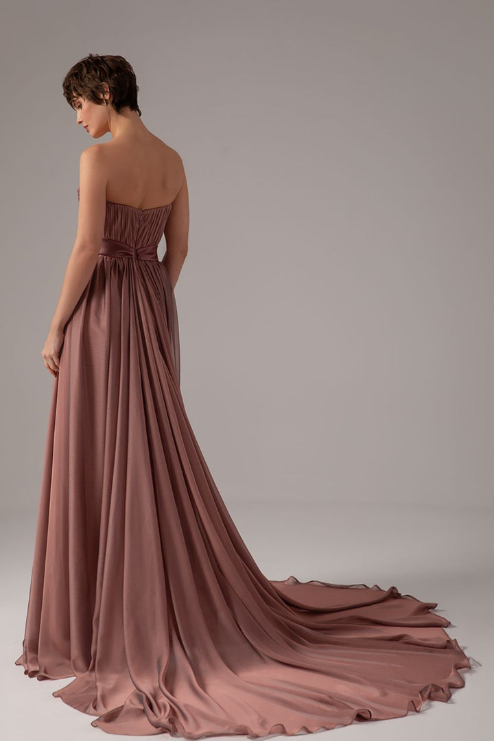 Structured Sweetheart Column Dress