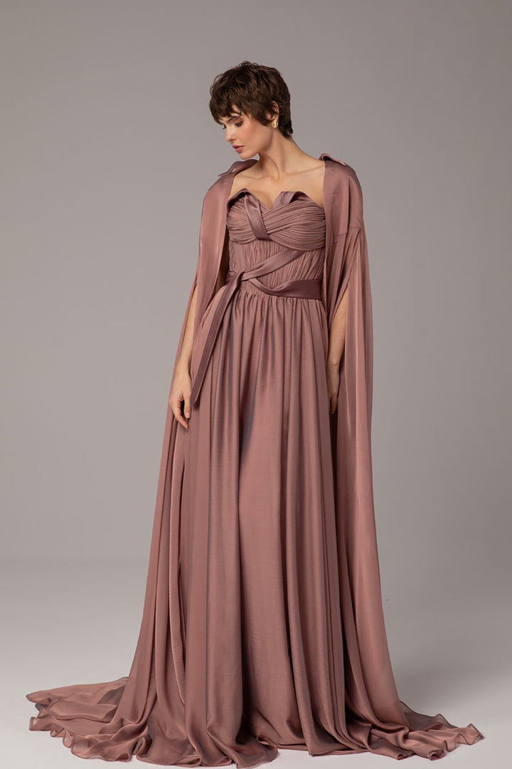 Structured Sweetheart Column Dress