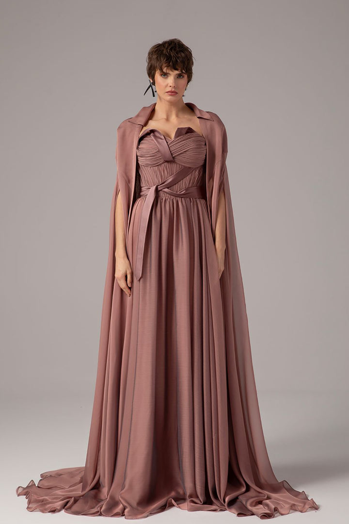 Structured Sweetheart Column Dress