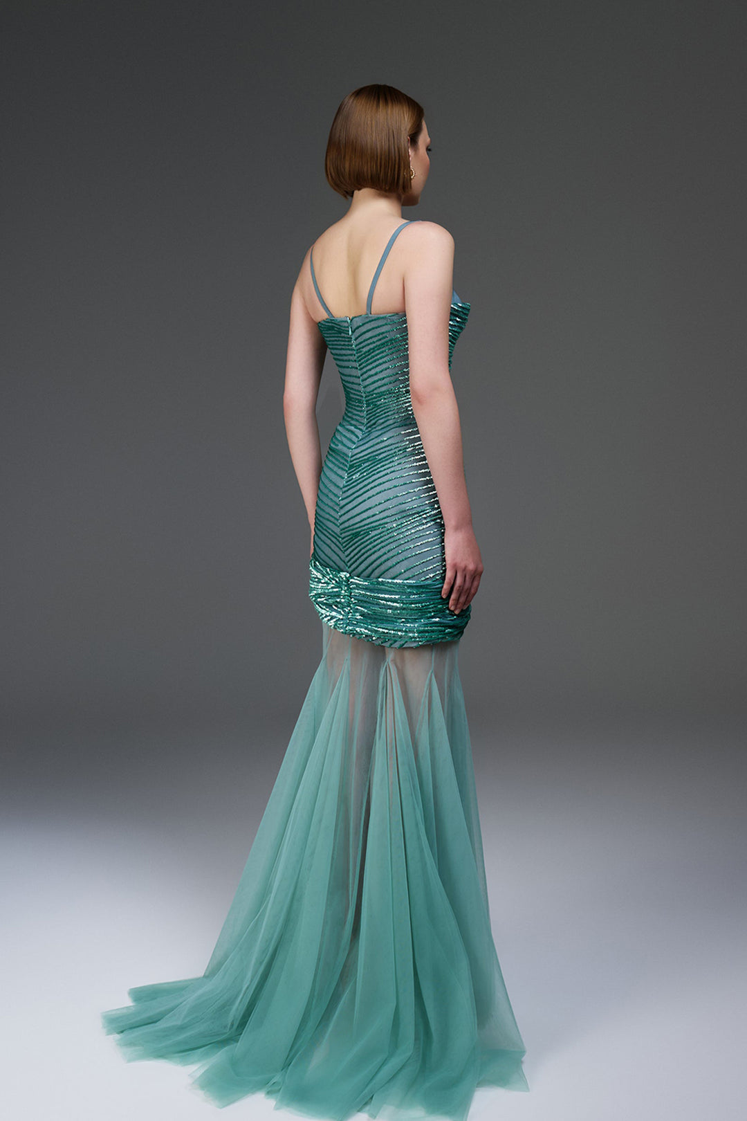 Sequin Bodice with Tulle Skirt