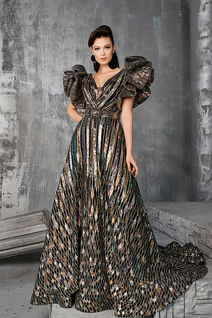 Tulle Dress with Payet