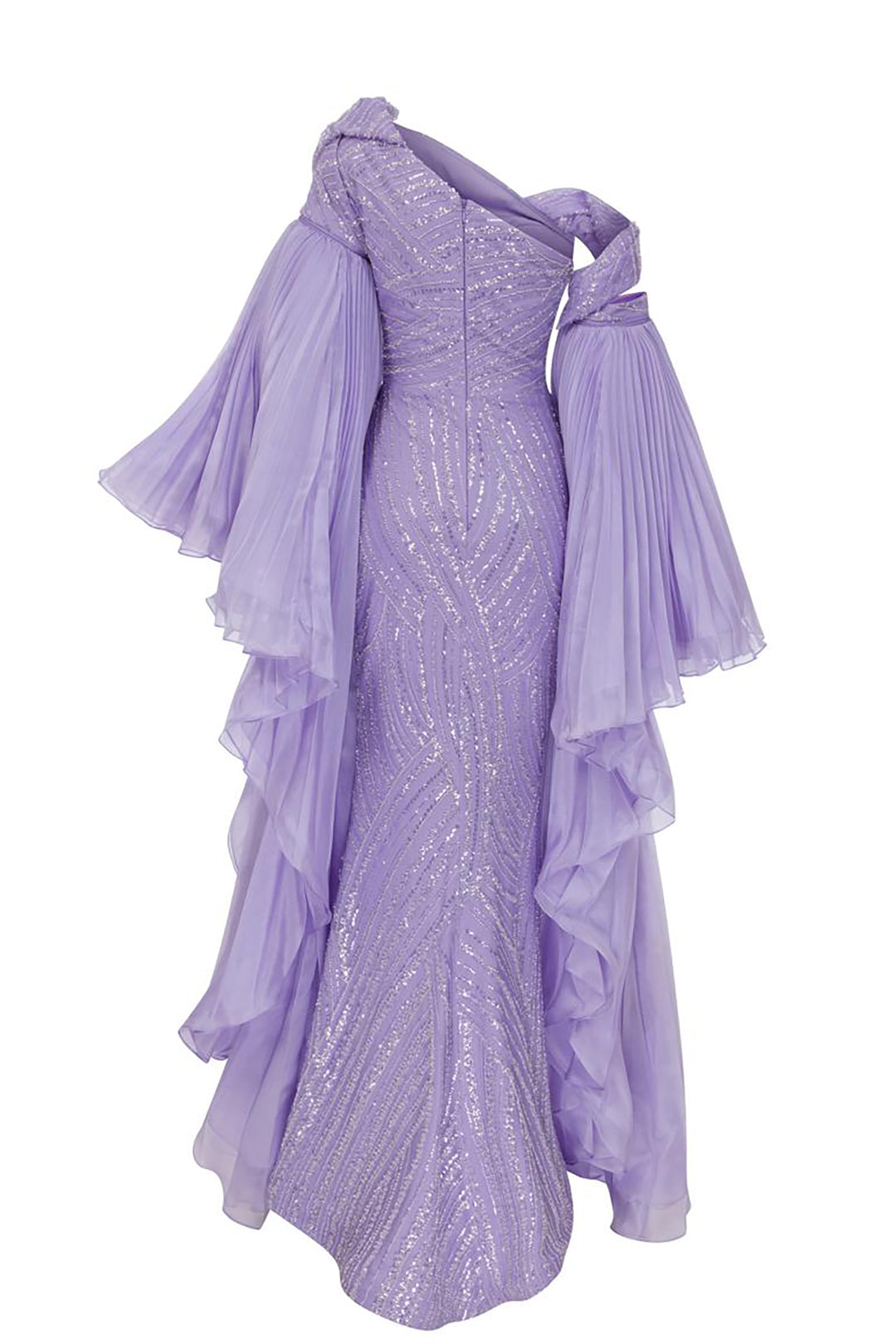 Payet Dress with Embroidered Embellishments