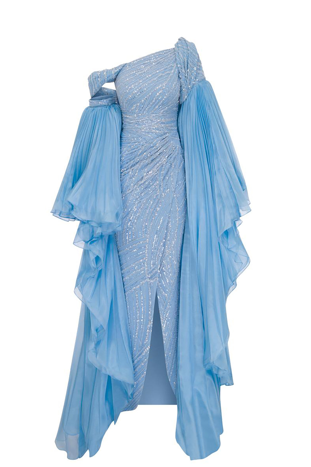 Payet Dress with Embroidered Embellishments