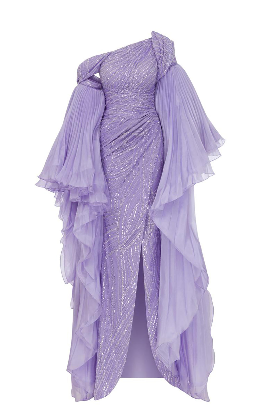 Payet Dress with Embroidered Embellishments