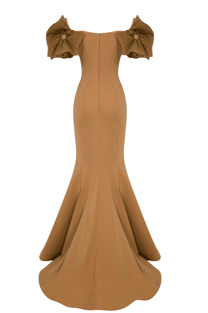 Organza Strapless Mermaid Embellished Corsets