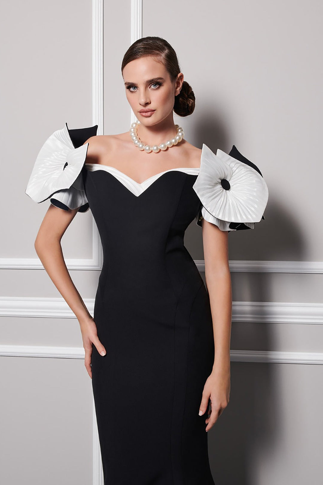 Organza Strapless Mermaid Embellished Corsets