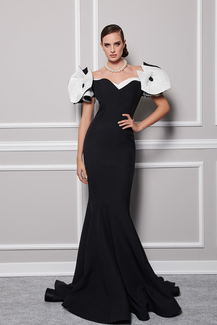 Organza Strapless Mermaid Embellished Corsets