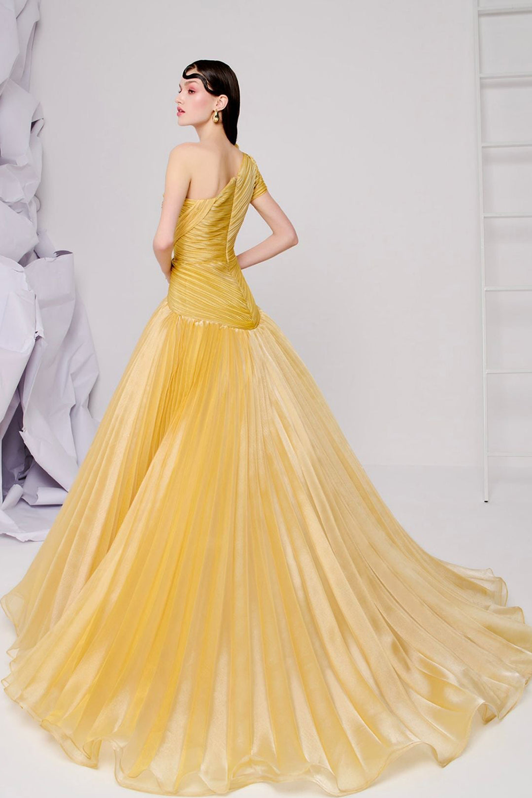 Silhouette in Sunlight Sculpted A-Line Dress