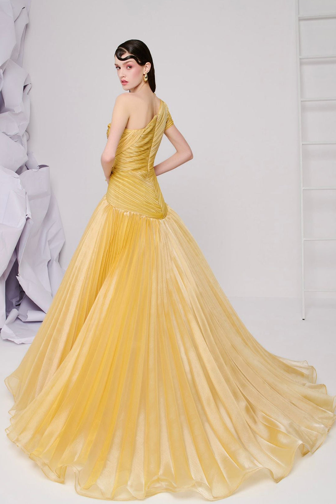 Silhouette in Sunlight Sculpted A-Line Dress