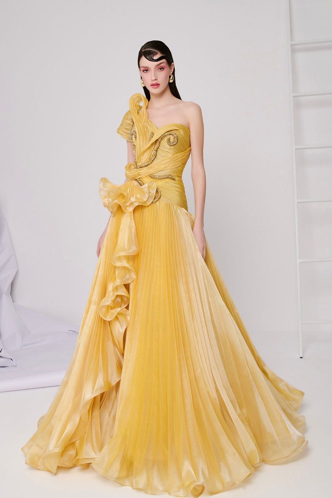 Silhouette in Sunlight Sculpted A-Line Dress