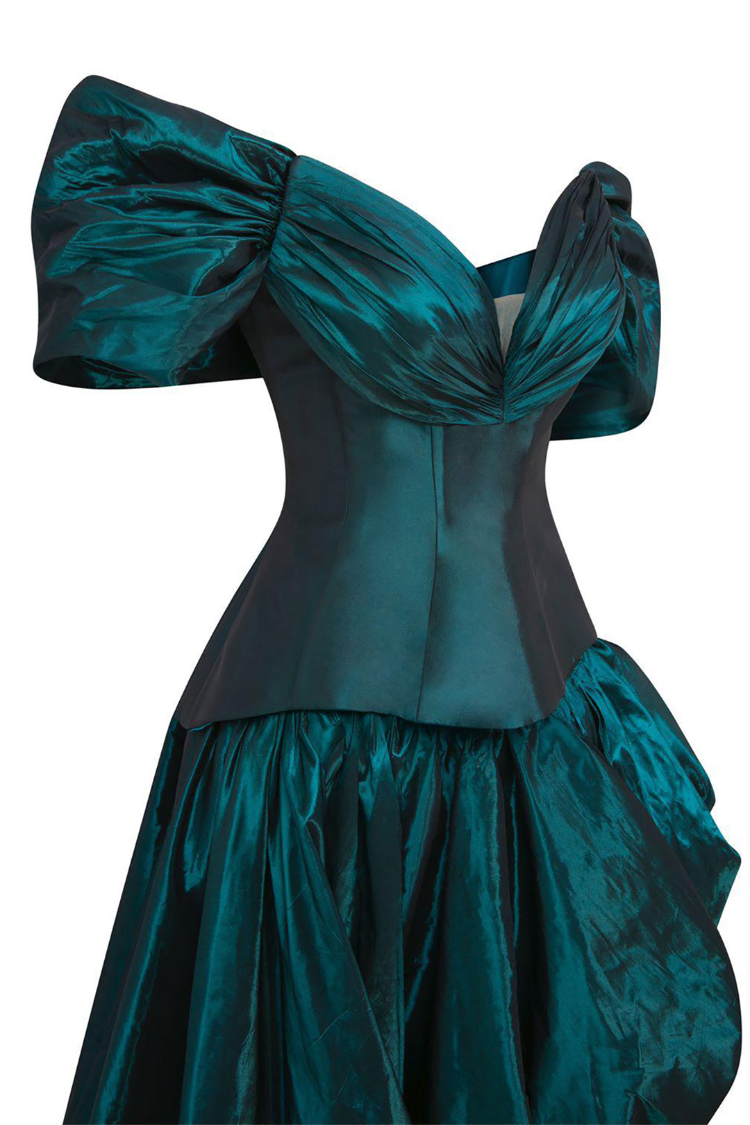 Detachable-Shoulder A-line Dress