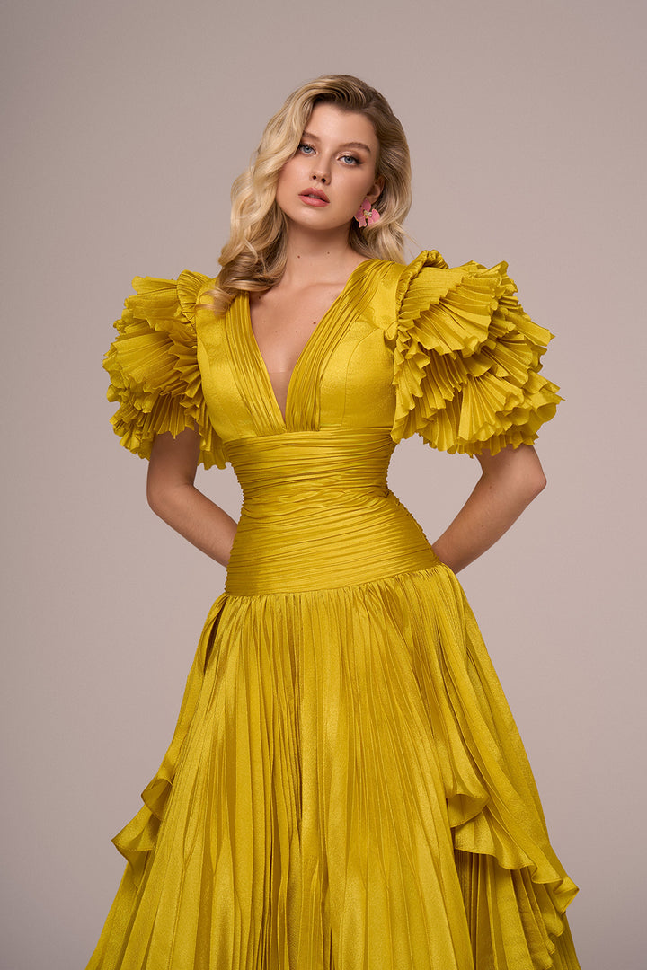 A-Line Dress with Fitted Bodice