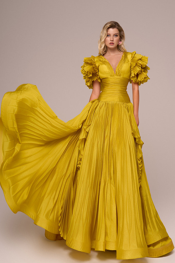 A-Line Dress with Fitted Bodice