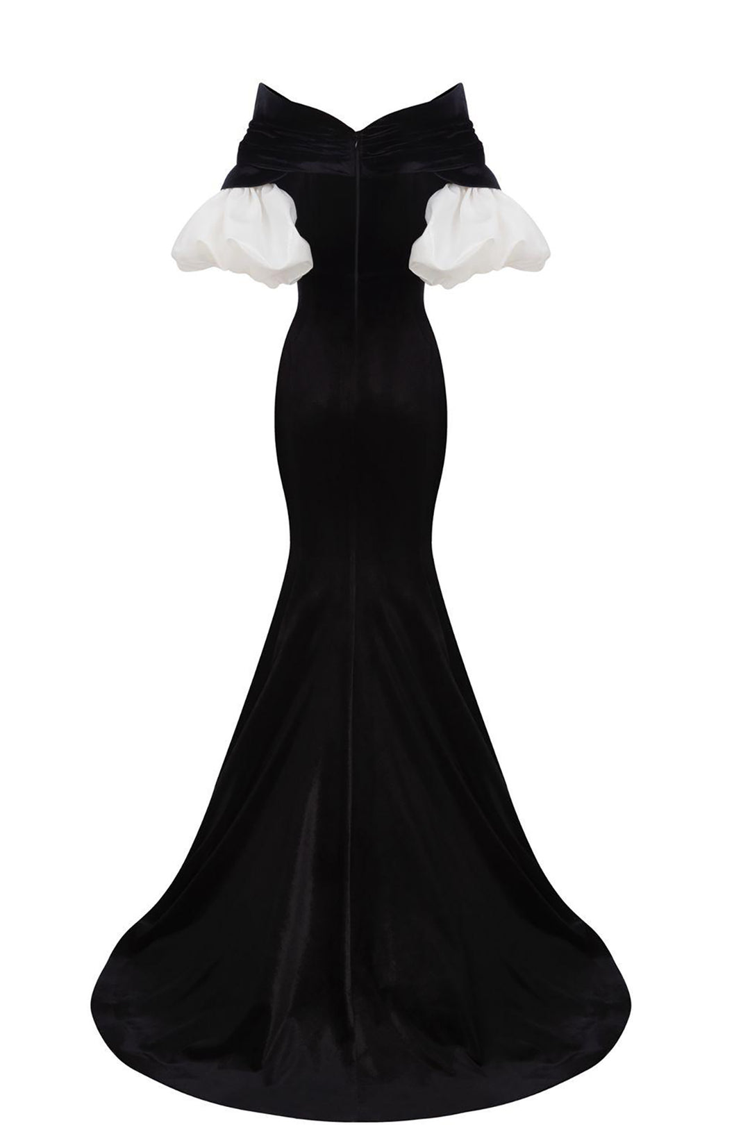 Mermaid Dress with Off-The-Shoulder Sweetheart neckline