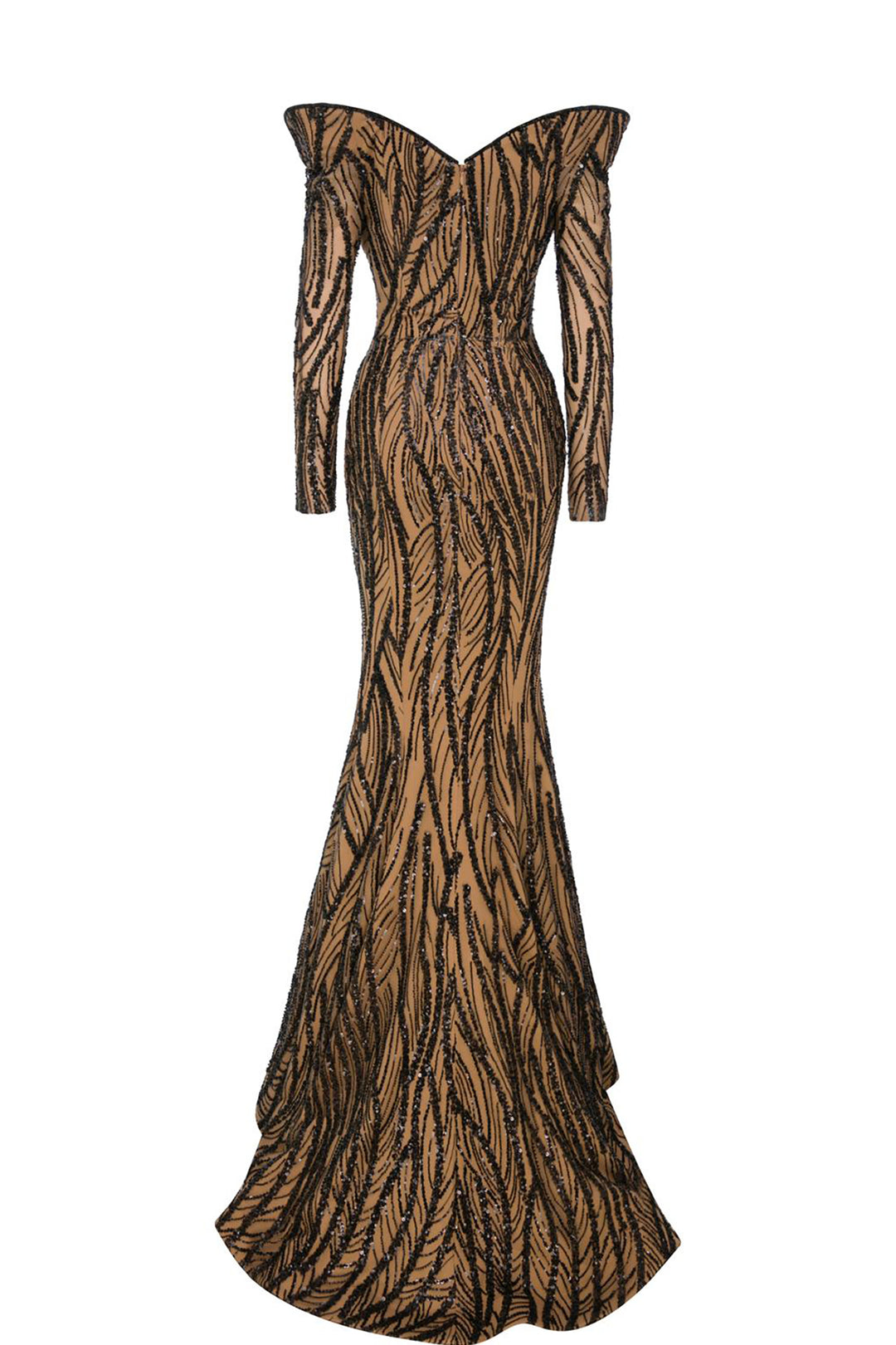 Off-The-Shoulder Mermaid Dress