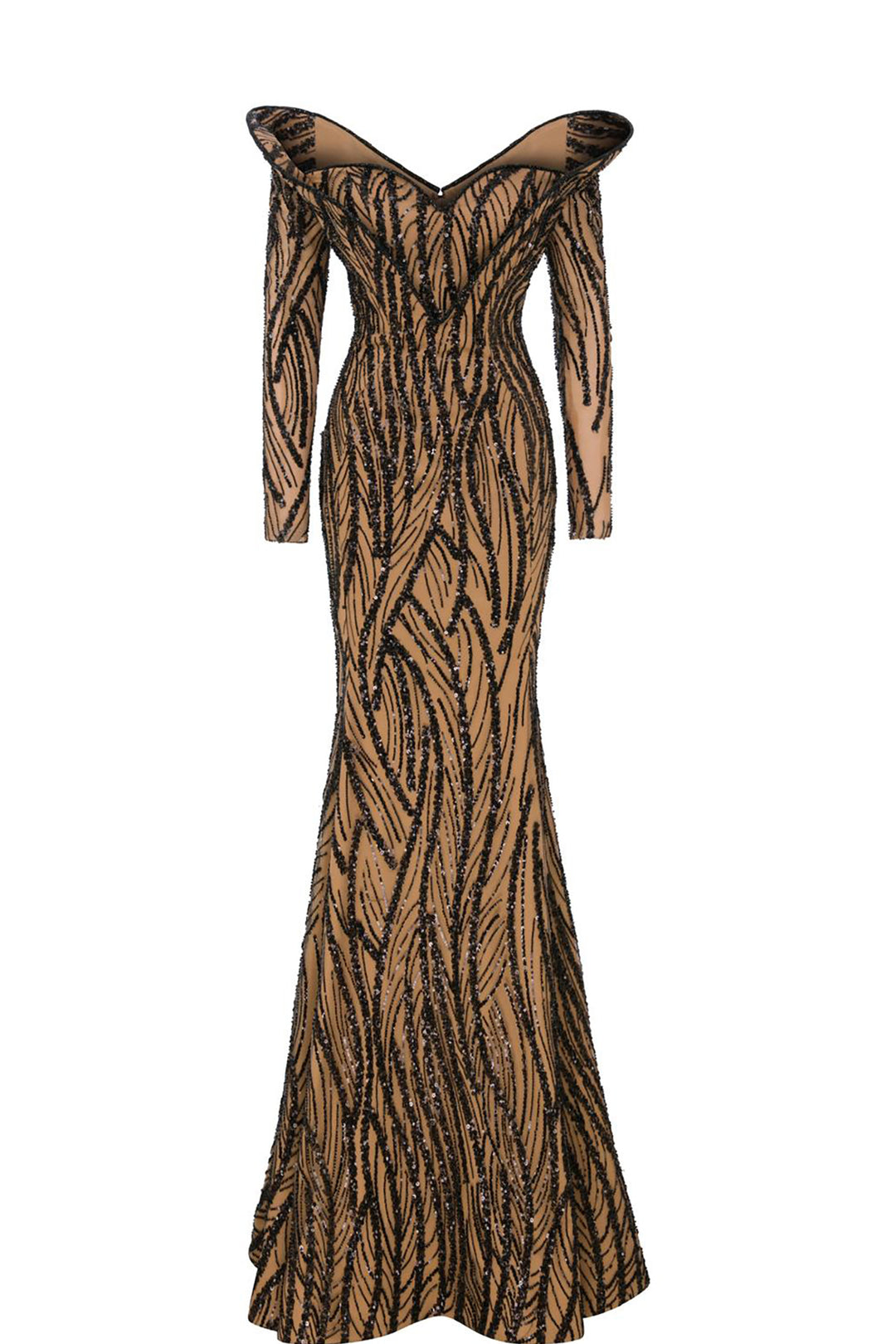 Off-The-Shoulder Mermaid Dress