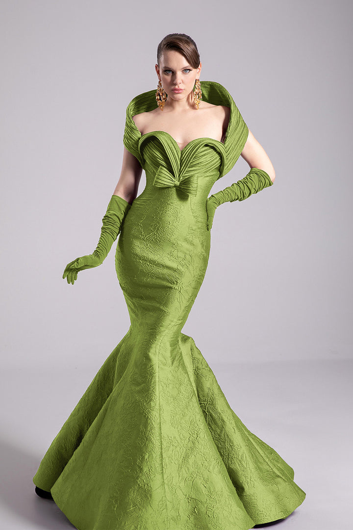 Mermaid Dress with Off-The-Shoulder Sweetheart