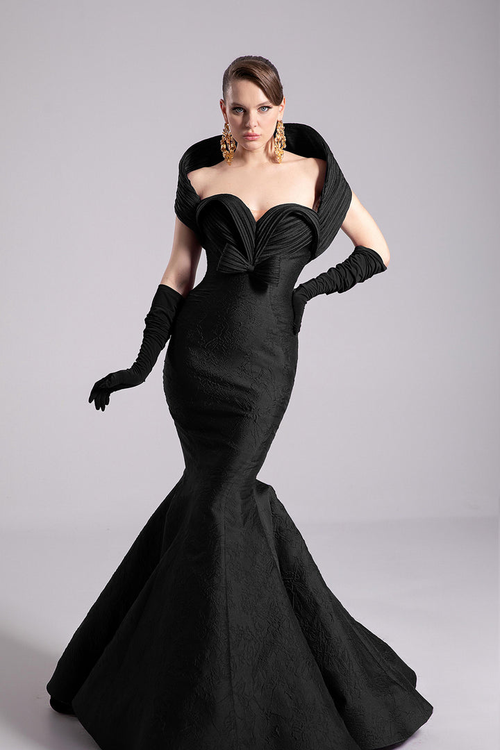 Mermaid Dress with Off-The-Shoulder Sweetheart