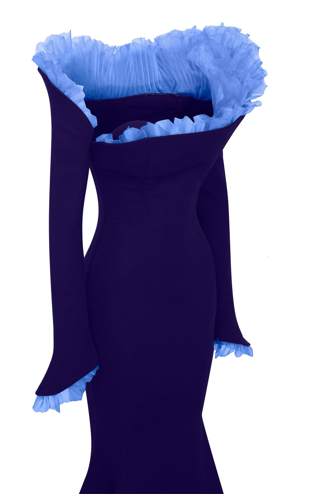 Mermaid Dress with Off-Shoulder Sweetheart