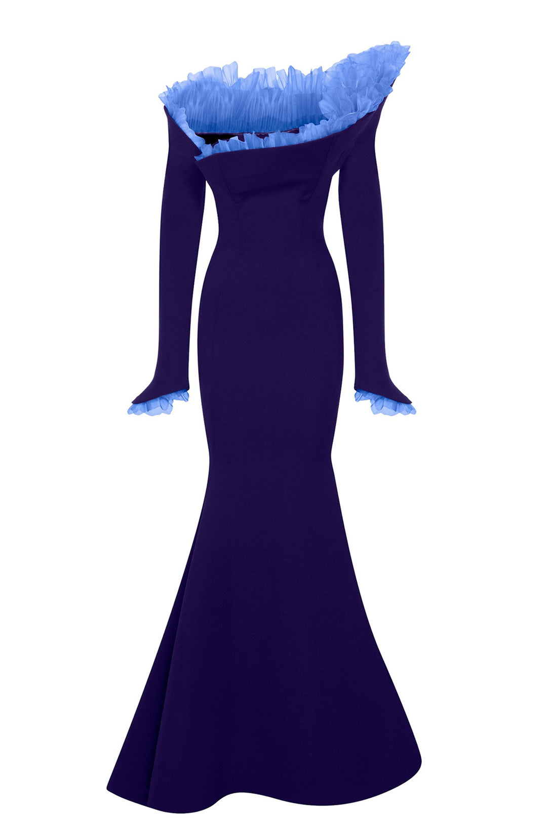 Mermaid Dress with Off-Shoulder Sweetheart