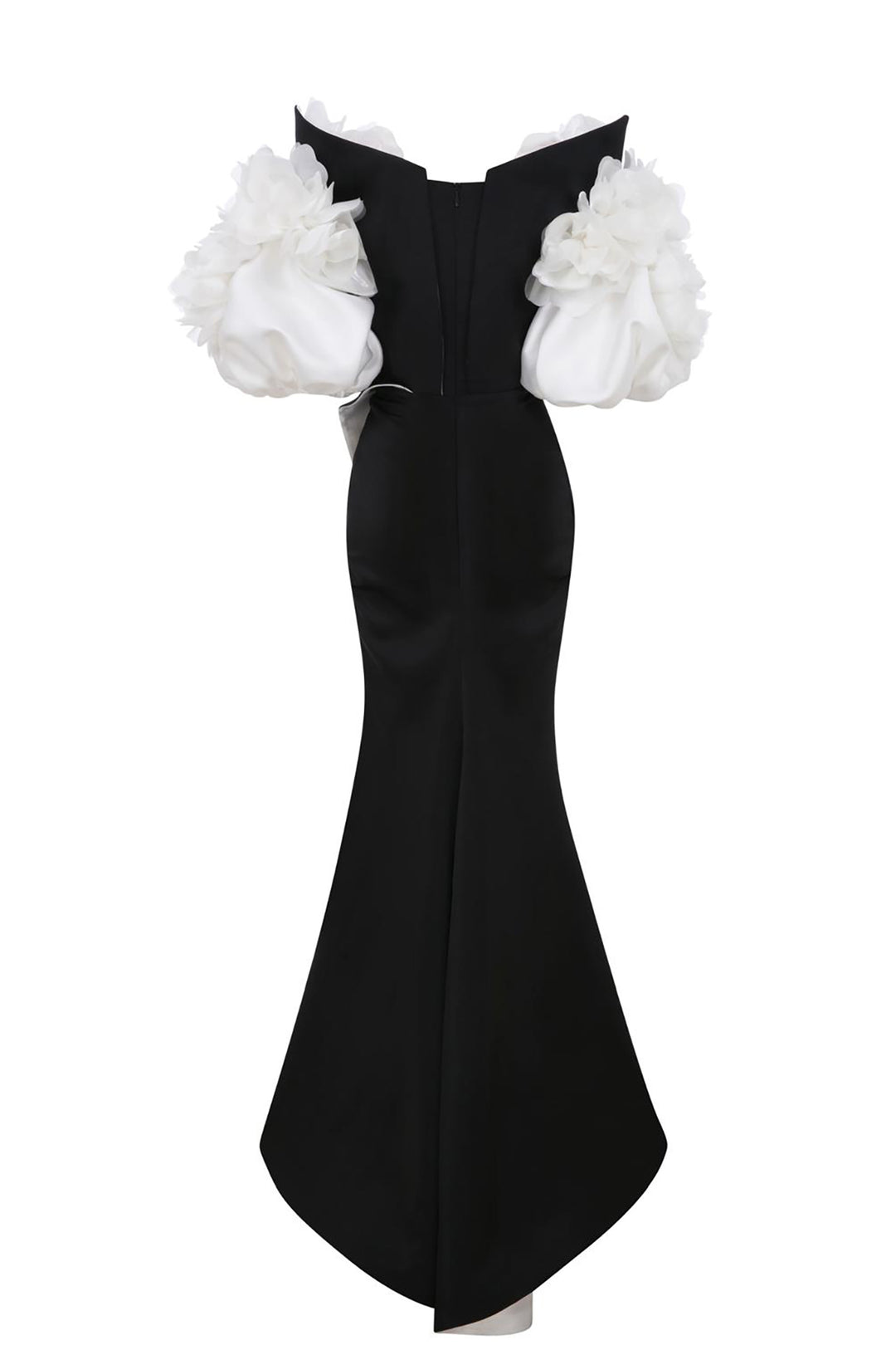 Mermaid Dress with Off-The-Shoulder Bodice