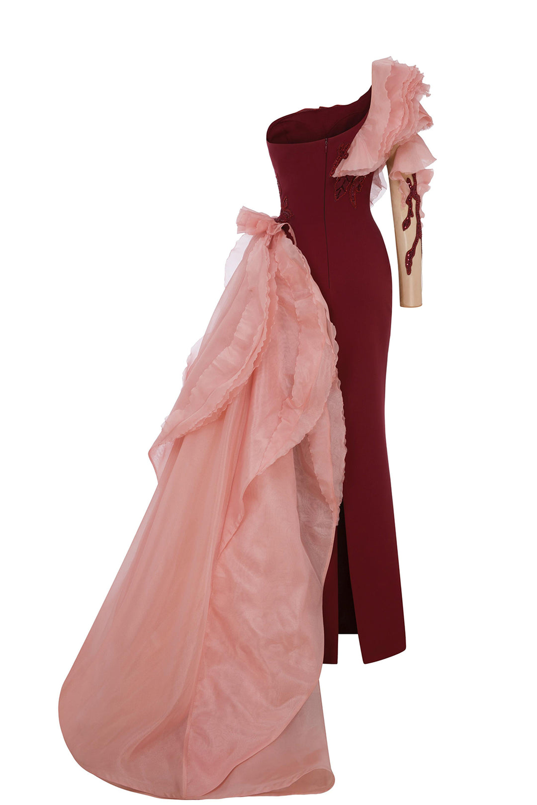 One-Shoulder Column Dress