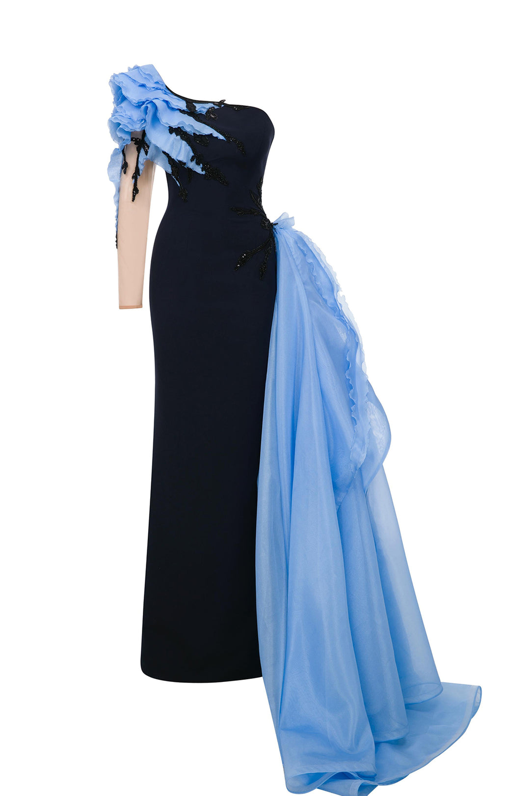 One-Shoulder Column Dress