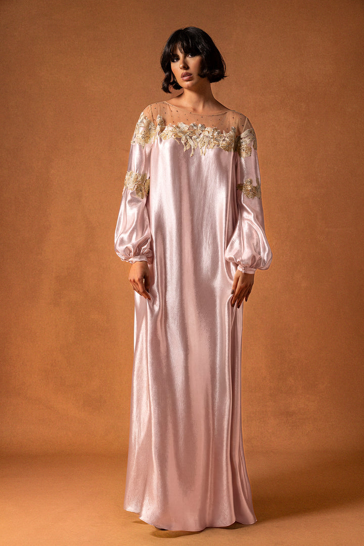 Shiny Silk Kaftan