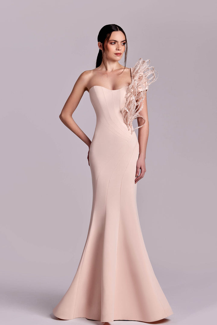 One-Shoulder Mermaid Dress