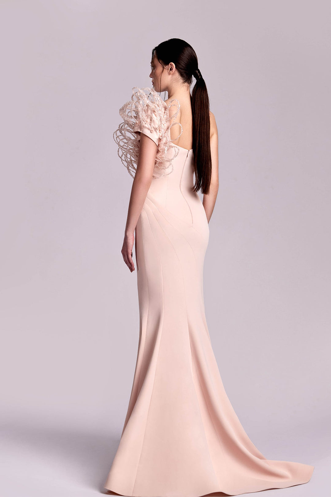 One-Shoulder Mermaid Dress