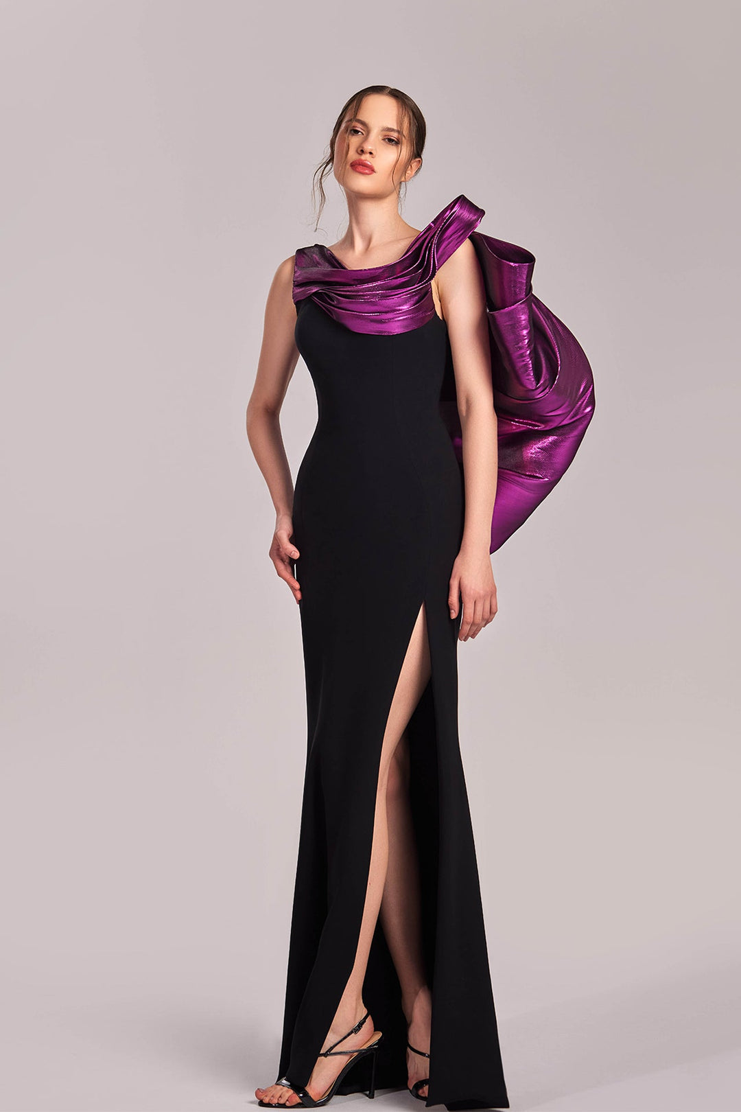 Asymmetrical Accent Dress M.R DESIGN Asymmetrical Accent Dress M.R DESIGN