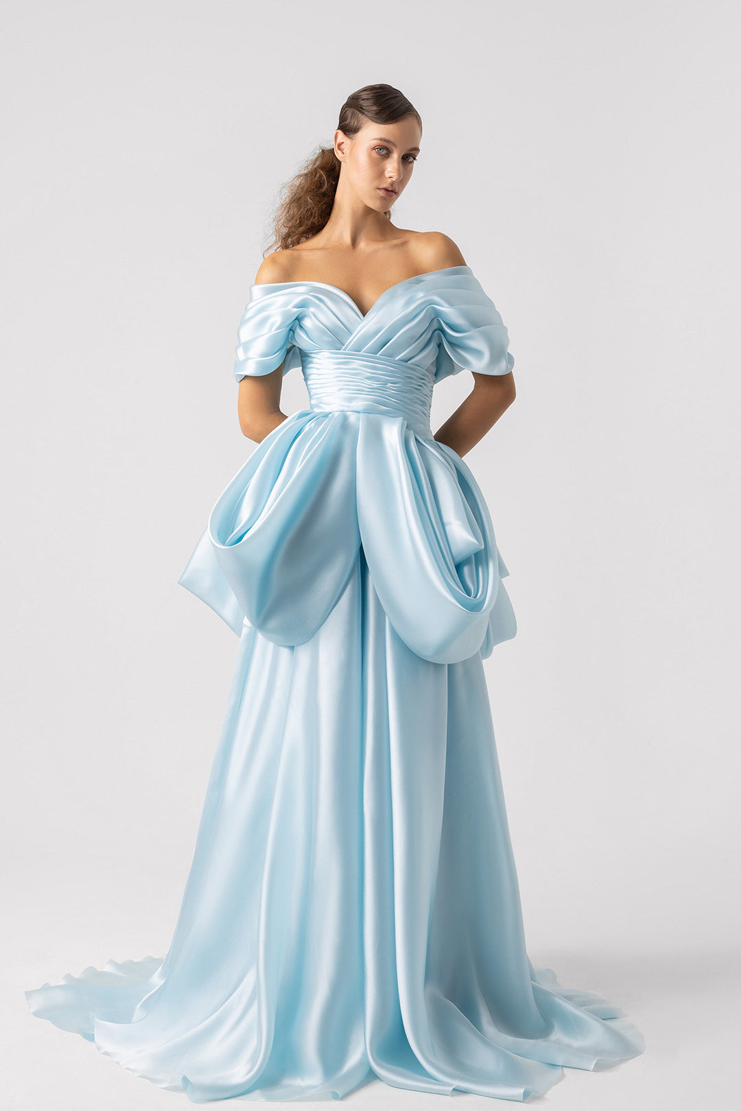 Off-the-Shoulder Organza Dress M.R DESIGN Off-the-Shoulder Organza Dress M.R DESIGN