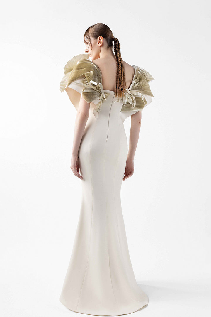 Whispered Wings Mermaid Dress