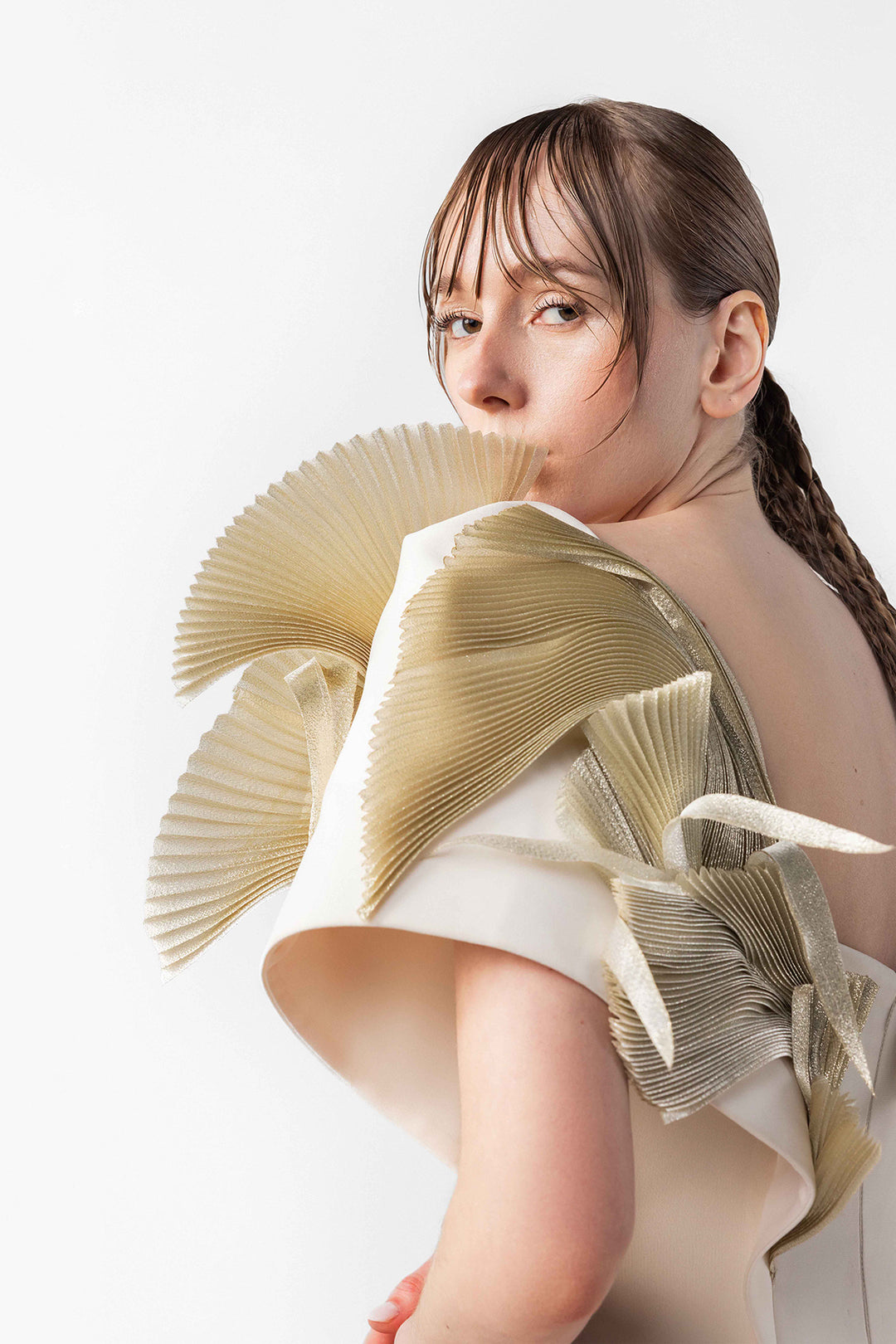 Whispered Wings Mermaid Dress