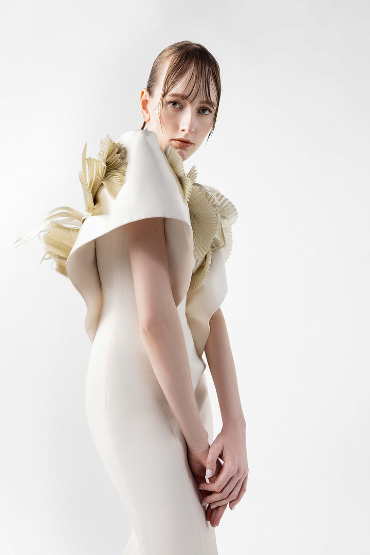 Whispered Wings Mermaid Dress