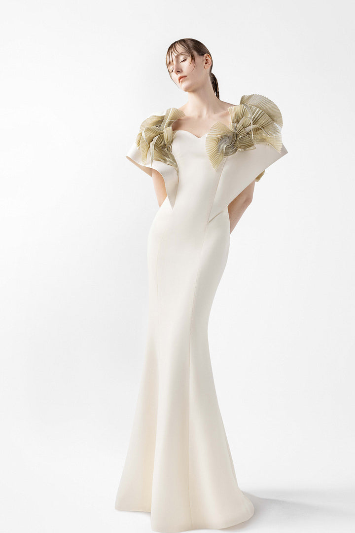 Whispered Wings Mermaid Dress