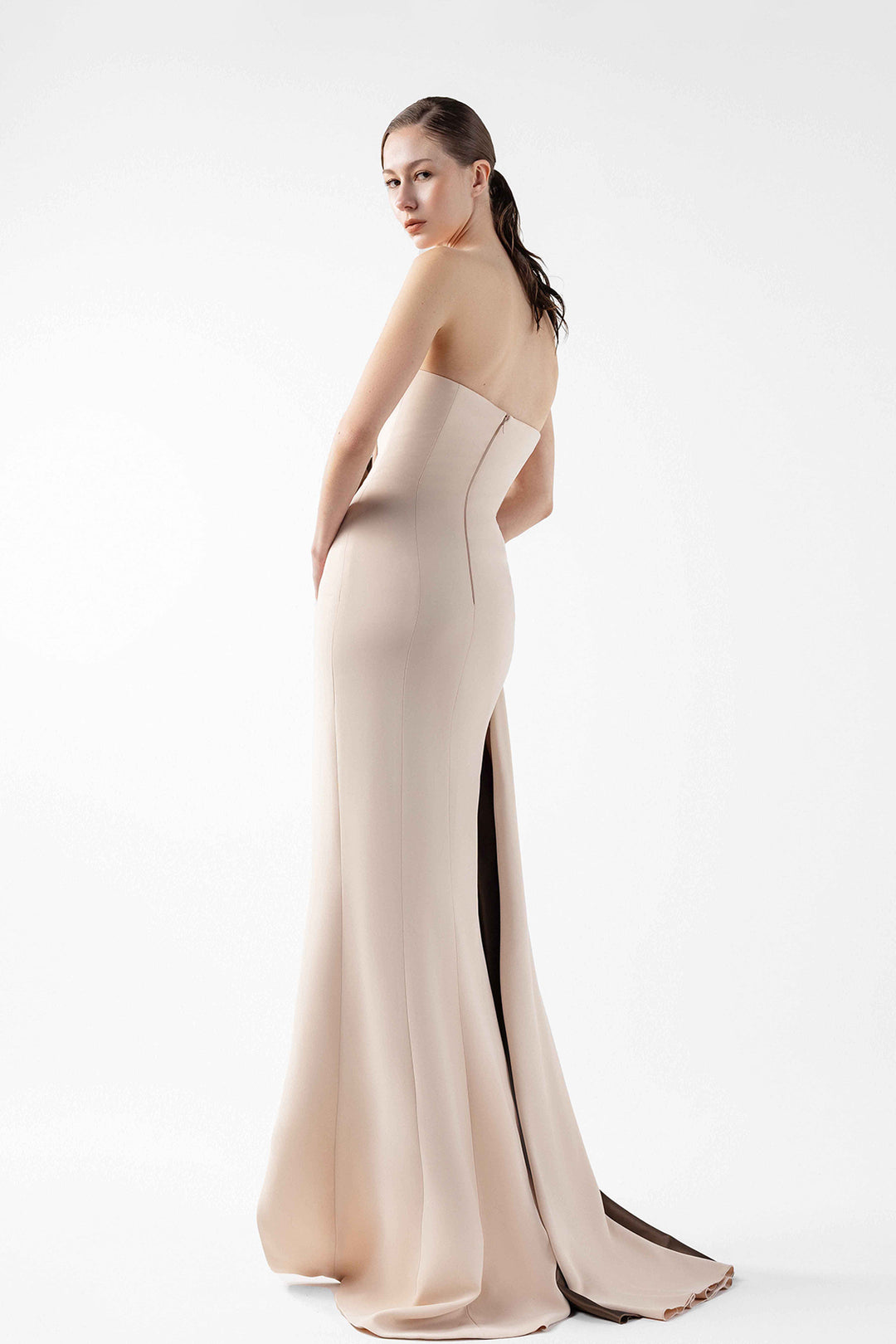 Geometric Drape Dress