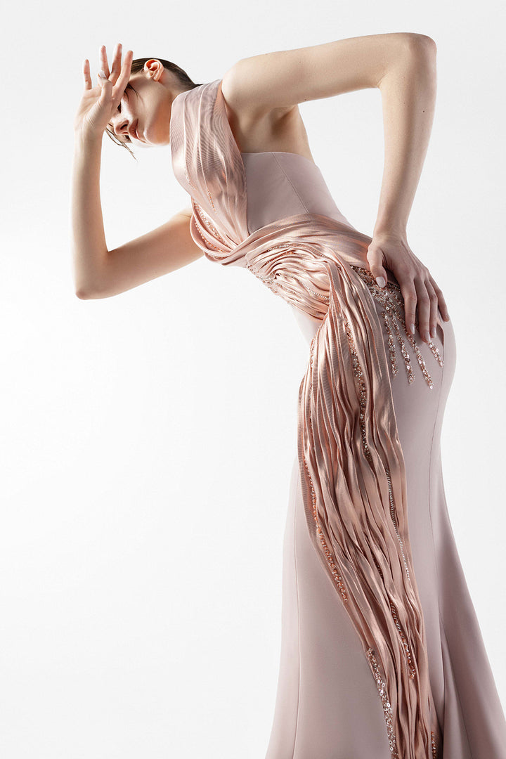 Alternate Rosy Silhouette Mermaid